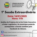 1ª SESSÃO EXTRAORDINÁRIA